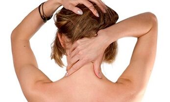 Auto -massaggio del collo per osteocondosi